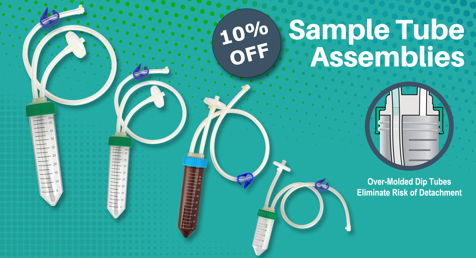10% OFF Sampling Tubes